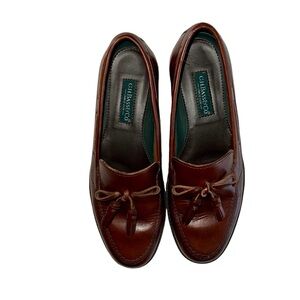 Vintage GH Bass Brown Tassel Loafers - 7